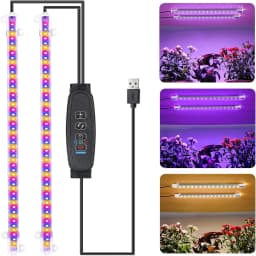 3 Colors Indoor Led Grow Light USB DC5V Timer Phyto Lamp For Plants Dimmable LED Lamp Phytolamps Full Spectrum Hydroponics