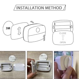 LED Night Light with Motion Sensor Cabinet Lamp Wireless Bedside Nightlight Battery Power For Bedroom Closet Stairs Lighting