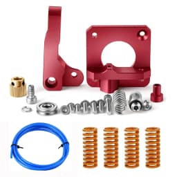 All Metal Aluminum Drive Feeder Bowden Extruders Upgrade Accessories Kit for Ender 3/Max/Pro/V2 Ender-5 CR-10 Series 3D Printer
