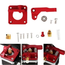 All Metal Aluminum Drive Feeder Bowden Extruders Upgrade Accessories Kit for Ender 3/Max/Pro/V2 Ender-5 CR-10 Series 3D Printer