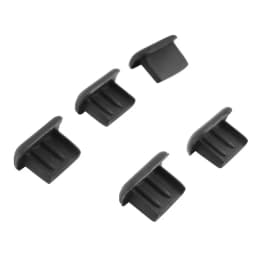 10Pcs Silicone Soft Micro USB Dustplug Anti Dust Cover Charging Port Protection for IPhone Cellphone Cap Port Protector