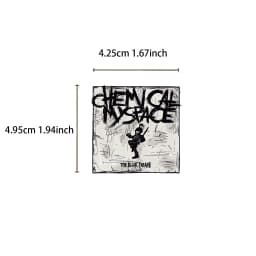 100Pcs My Chemical Romance Stickers  Cartoon Decal for Laptop Phone Guitar Luggage Waterproof Graffiti Vinyl Stickers