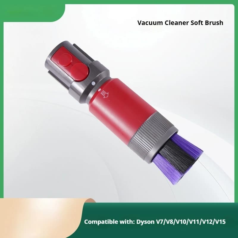 Vacuum Cleaner Traceless Soft Brush Head For Dyson V7 V8 V10 V11 V12 V15 Vacuum Cleaner Universal Suction Head Accessories