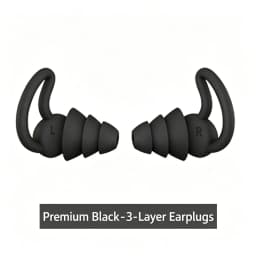 3 Layer Ear Plugs For Sleep Silicone Noise Cancelling Hearing Protection, Soft Reusable Ear Plugs for Sleep