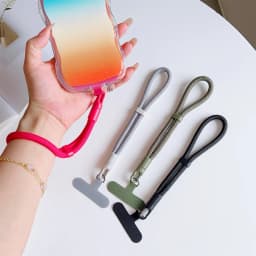Fashion 360° Rotate Buckle Adjustable Phone Lanyard Self-Locking Durable Short Cord For Phone Case Anti-Lost Accessory Strap
