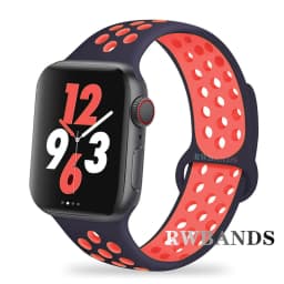 Sport Strap for Apple Watch Band 44mm 45mm 46mm 38mm 40mm 41mm Breathable Bracelet iWatch Series 11 10 9 8 7 6 SE 5 3 Ultra 49mm
