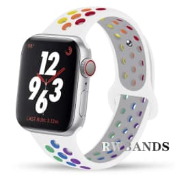Sport Strap for Apple Watch Band 44mm 45mm 46mm 38mm 40mm 41mm Breathable Bracelet iWatch Series 11 10 9 8 7 6 SE 5 3 Ultra 49mm