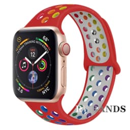 Sport Strap for Apple Watch Band 44mm 45mm 46mm 38mm 40mm 41mm Breathable Bracelet iWatch Series 11 10 9 8 7 6 SE 5 3 Ultra 49mm