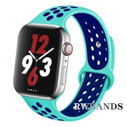 Sport Strap for Apple Watch Band 44mm 45mm 46mm 38mm 40mm 41mm Breathable Bracelet iWatch Series 11 10 9 8 7 6 SE 5 3 Ultra 49mm