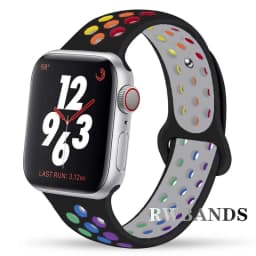 Sport Strap for Apple Watch Band 44mm 45mm 46mm 38mm 40mm 41mm Breathable Bracelet iWatch Series 11 10 9 8 7 6 SE 5 3 Ultra 49mm