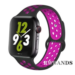 Sport Strap for Apple Watch Band 44mm 45mm 46mm 38mm 40mm 41mm Breathable Bracelet iWatch Series 11 10 9 8 7 6 SE 5 3 Ultra 49mm