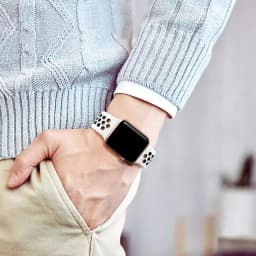 Sport Strap for Apple Watch Band 44mm 45mm 46mm 38mm 40mm 41mm Breathable Bracelet iWatch Series 11 10 9 8 7 6 SE 5 3 Ultra 49mm