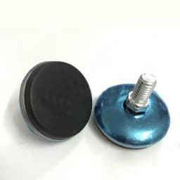 2/4/8pcs Non-Slip Tilting Adjustable Feet M6 M8 M10 Screw In Threaded Foot Levelling Feet Base Dia 30/32/40/50/65mm