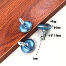 2/4/8pcs Non-Slip Tilting Adjustable Feet M6 M8 M10 Screw In Threaded Foot Levelling Feet Base Dia 30/32/40/50/65mm