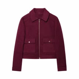 Women's Zipper Jacket Coat New Winter Long Sleeve Pocket Outerwear Coat Short Street Elegant Women's Jacket