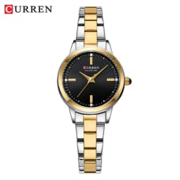 CURREN Women's Watches Fashion Original Quartz Wrist Watch for Ladies Roman Dial Dazzling Diamond Waterproof Luminous Luxury New
