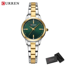 CURREN Women's Watches Fashion Original Quartz Wrist Watch for Ladies Roman Dial Dazzling Diamond Waterproof Luminous Luxury New