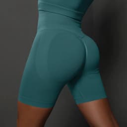 Yoga Shorts Women Sports Shorts Seamless Gym Workout Shorts High Waist Push Up Fitness Sports Shorts Cycling Shorts
