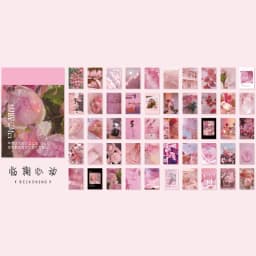 50-366pcs Craft Vintage Scrapbooking Paper Kawaii Art Junk Journal Deco Sticker Natural Collection DIY Material Paper