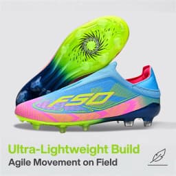 Professional Match Adult AG FG Soccer Cleats Textured PU Upper High-friction TPU Stud Anti-slip Boost Ball Control For Grass