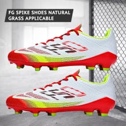 Professional Match Adult AG FG Soccer Cleats Textured PU Upper High-friction TPU Stud Anti-slip Boost Ball Control For Grass