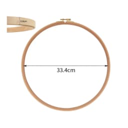 High Quality Beech Wood Embroidery Hoop Wooden Embroidery Circle Rings Holder For Embroideri Cross Stitch Home Sewing Tools