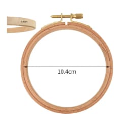 High Quality Beech Wood Embroidery Hoop Wooden Embroidery Circle Rings Holder For Embroideri Cross Stitch Home Sewing Tools