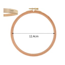 High Quality Beech Wood Embroidery Hoop Wooden Embroidery Circle Rings Holder For Embroideri Cross Stitch Home Sewing Tools