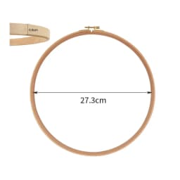 High Quality Beech Wood Embroidery Hoop Wooden Embroidery Circle Rings Holder For Embroideri Cross Stitch Home Sewing Tools