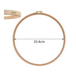 High Quality Beech Wood Embroidery Hoop Wooden Embroidery Circle Rings Holder For Embroideri Cross Stitch Home Sewing Tools