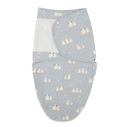 INSULAR Baby Cotton Swaddling Cloth With Caps Envelope Type Newborn Cartoon Envelope Anti-Startle Adjustable Bedding Item