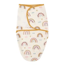 INSULAR Baby Cotton Swaddling Cloth With Caps Envelope Type Newborn Cartoon Envelope Anti-Startle Adjustable Bedding Item