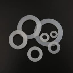 10pcs 1/4" 3/8" 1/2" 3/4" 1" 20/25/32/40/50mm Silicon Flat Gasket O-Ring Seal Washer Ring Plumbing Faucet Washer Sealing Ring
