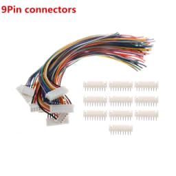 10Sets 2/3/4/5/6/7/8/9/10 Pin Pitch Male Female Plug Socket JST XH2.54 XH 2.54mm 15cm Wire Length 24AWG Wire Cable Connector