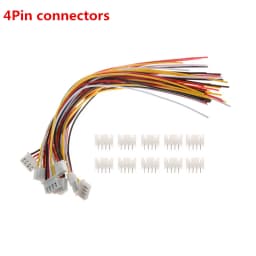 10Sets 2/3/4/5/6/7/8/9/10 Pin Pitch Male Female Plug Socket JST XH2.54 XH 2.54mm 15cm Wire Length 24AWG Wire Cable Connector