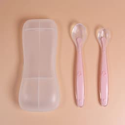 2pcs Baby Silicone Spoon Set Learning Spoon Set Stars Tableware Kids Soft Silicone Feeding Spoon Training Baby Reborn Silicone