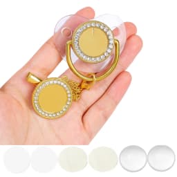 Only Blank Pacifier Clip Lid Baby Shower Gift  Newborn Pacifier Accessories Sublimation Dummy Baby Teether Infant Nipple