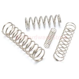 304 Stainless Steel Compression Spring Return Spring Steel Wire Diameter 0.6~0.7mm Outside Diameter 3~12mm 10 Pcs