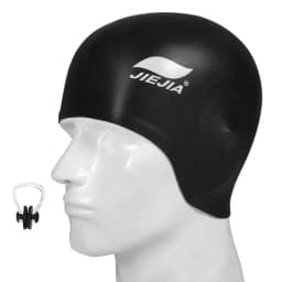 Swim Caps Ear Protection Full Silicone Swimming Cap ,universal,swimming  Earmuffs
