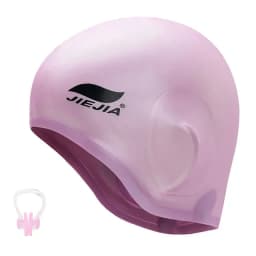 Swim Caps Ear Protection Full Silicone Swimming Cap ,universal,swimming  Earmuffs