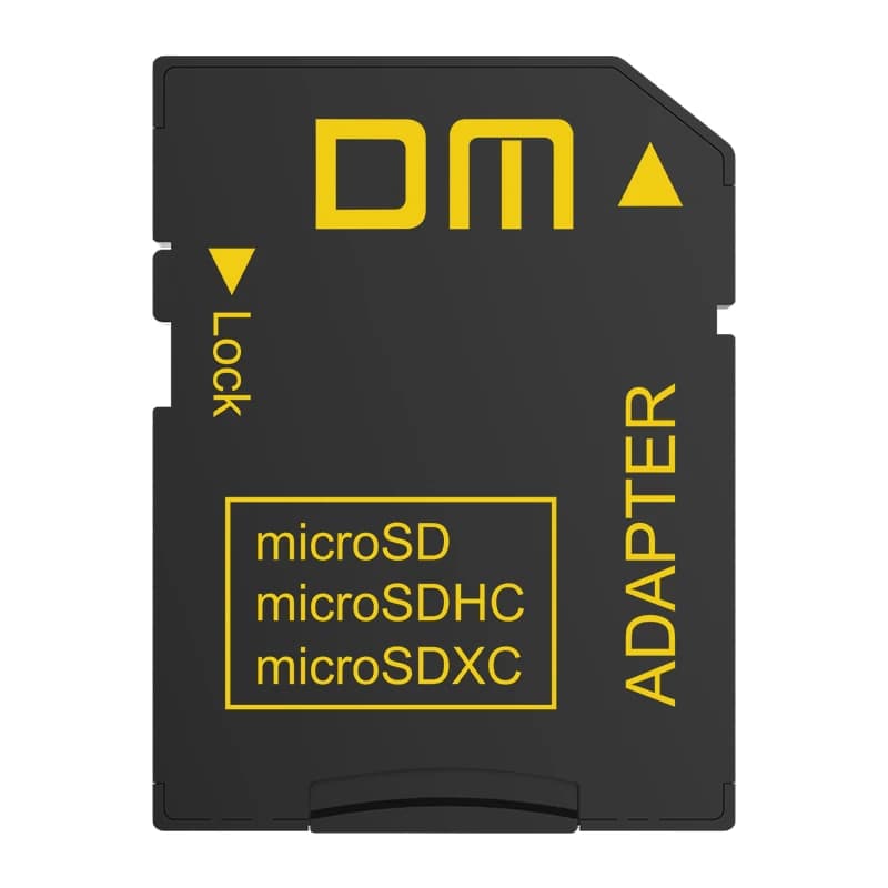 DM SD-T2 Memory Card Adapters SD2.0 Compatible with MicroSD MicroSDHC MicroSDXC Support Max Capacity to 2TB