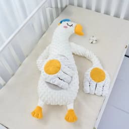 Cartoon Baby Soothing Pillow Remote Control Music Tapping Soothes Palm Pillow Baby Sleeping Pillow for Newborn Patting Doll