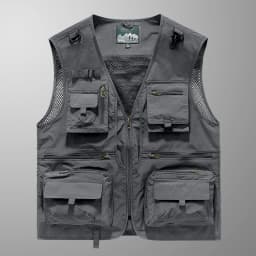 2024 New Spring, Autumn, and Summer Versatile Items in Stock, Fashionable and Trendy Wearing Vests,  Men's Wear, Shopping an