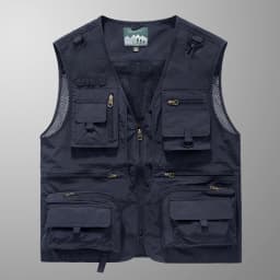 2024 New Spring, Autumn, and Summer Versatile Items in Stock, Fashionable and Trendy Wearing Vests,  Men's Wear, Shopping an