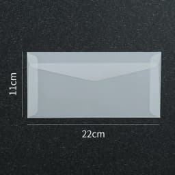 50pcs/lot Blank Translucent Envelope for Invitations Postcards European Giftbox Message Card Envelopes Wedding Business Letters