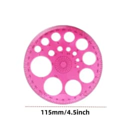 Creative DIY Quilling Ruler Rulers Tool Circle Size Template Kit Origami Paper Craft Quilled Craft Suppliers Random Color