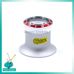 High Quality 20X Watch Repair Eye wear Loupe Jeweller Optical Glass Magnifier Magnifying Len Watch Tool