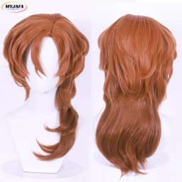 Really High Quality Anime Chuya Nakahara Chuuya Cosplay Wig Heat Resistant Synthetic Hair Wigs + Wig Cap
