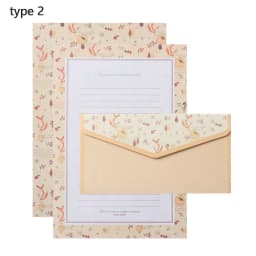 6Pcs Differrent Design Writing Paper With 3Pcs Envelopes Cartoon Pattern Vintage Floral Letter Stationery School Office Supplies