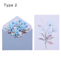 6Pcs Differrent Design Writing Paper With 3Pcs Envelopes Cartoon Pattern Vintage Floral Letter Stationery School Office Supplies